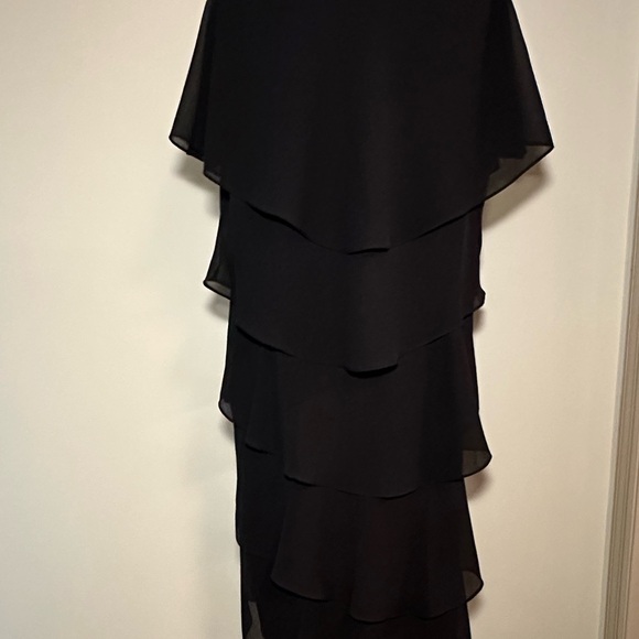 SL Fashions Tiered Cocktail Dress - Picture 4 of 11